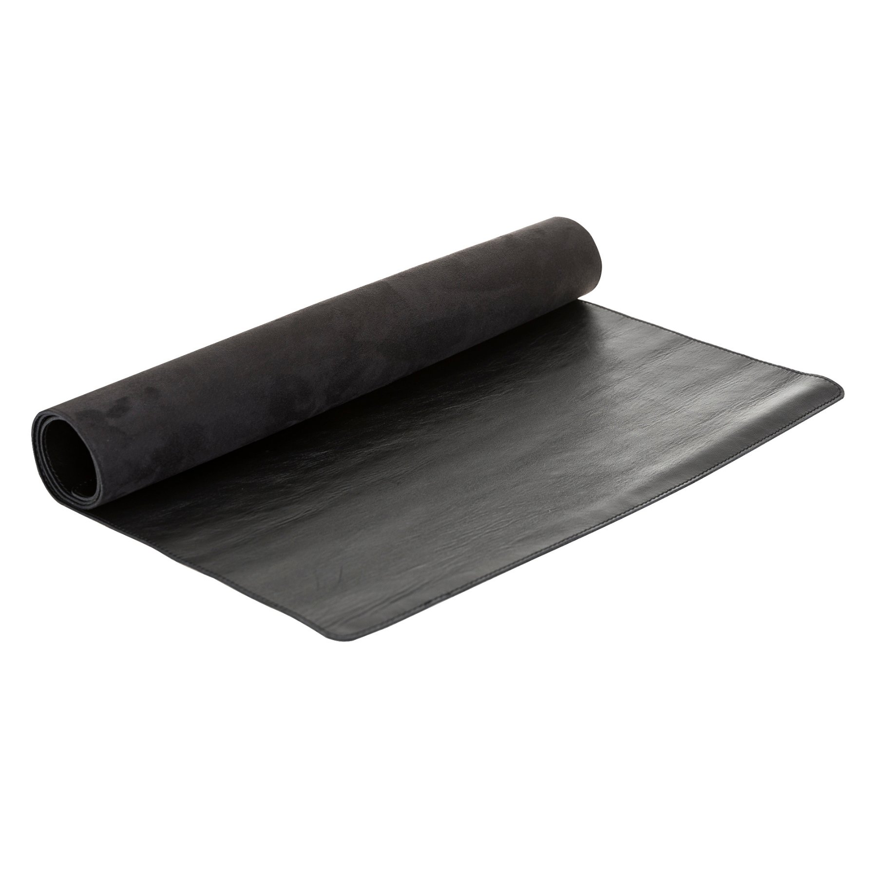 Leather Desk Mat - Rustic Black