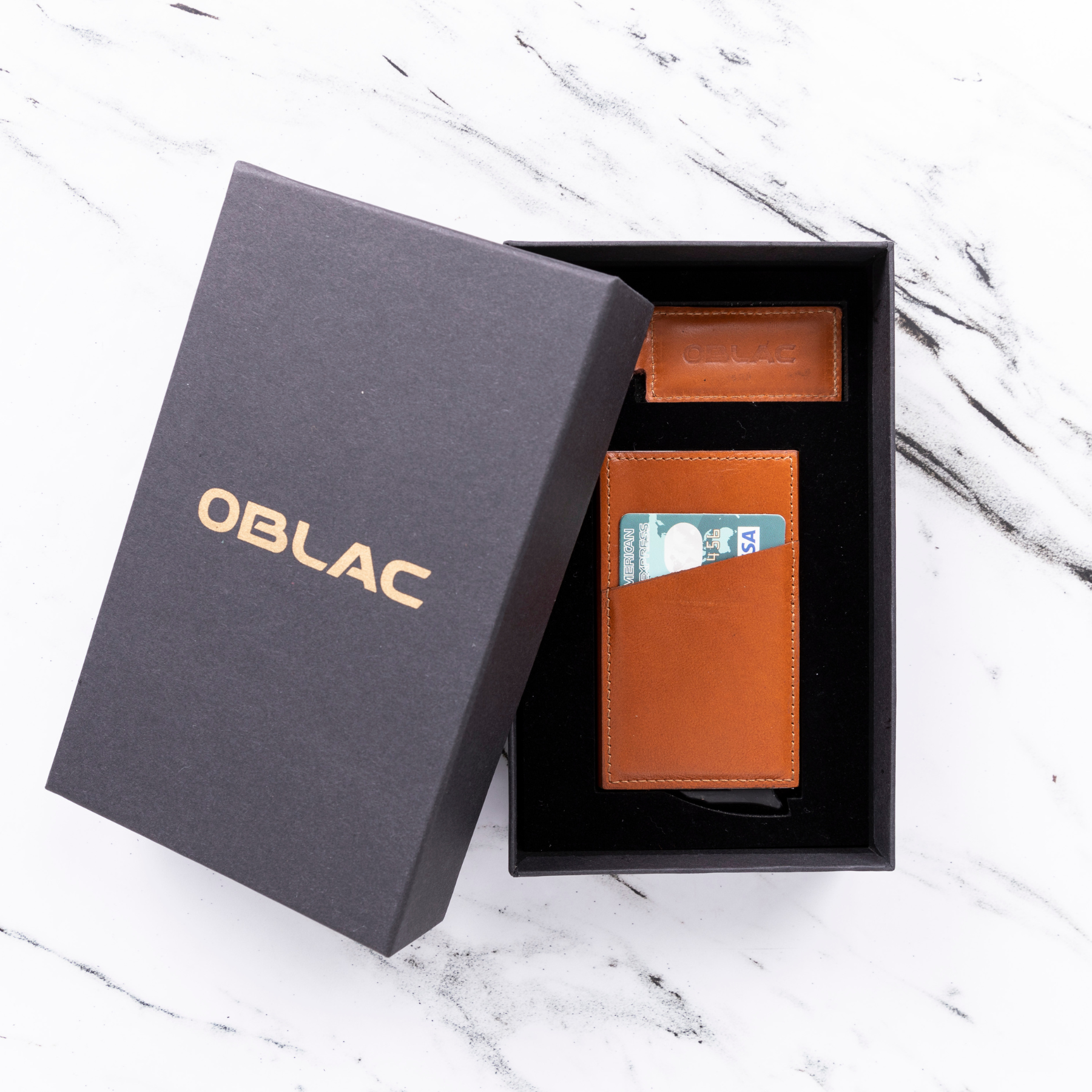 Card holder with key ring