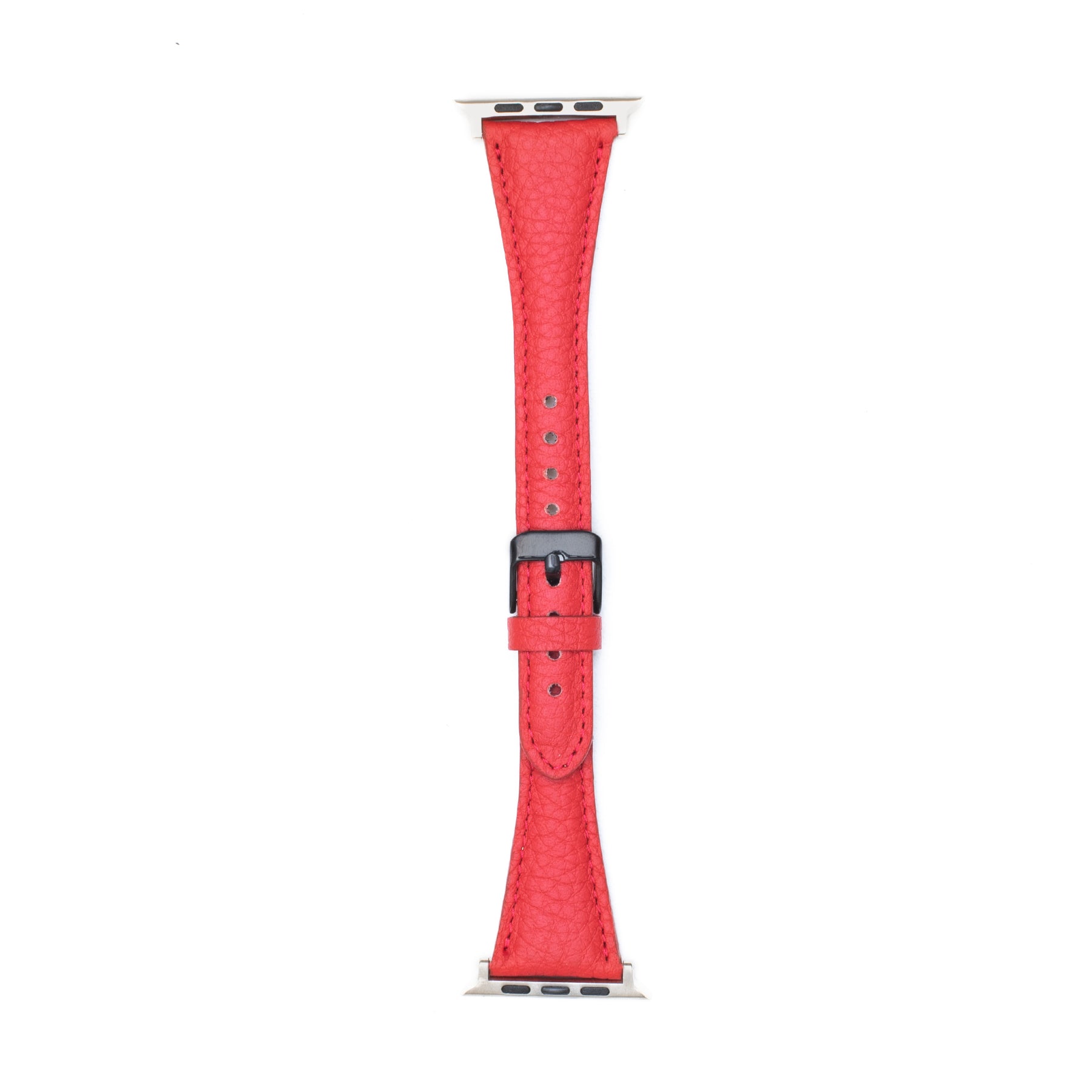 Leren Bandje Apple Watch S - Ferrari Rood - Oblac