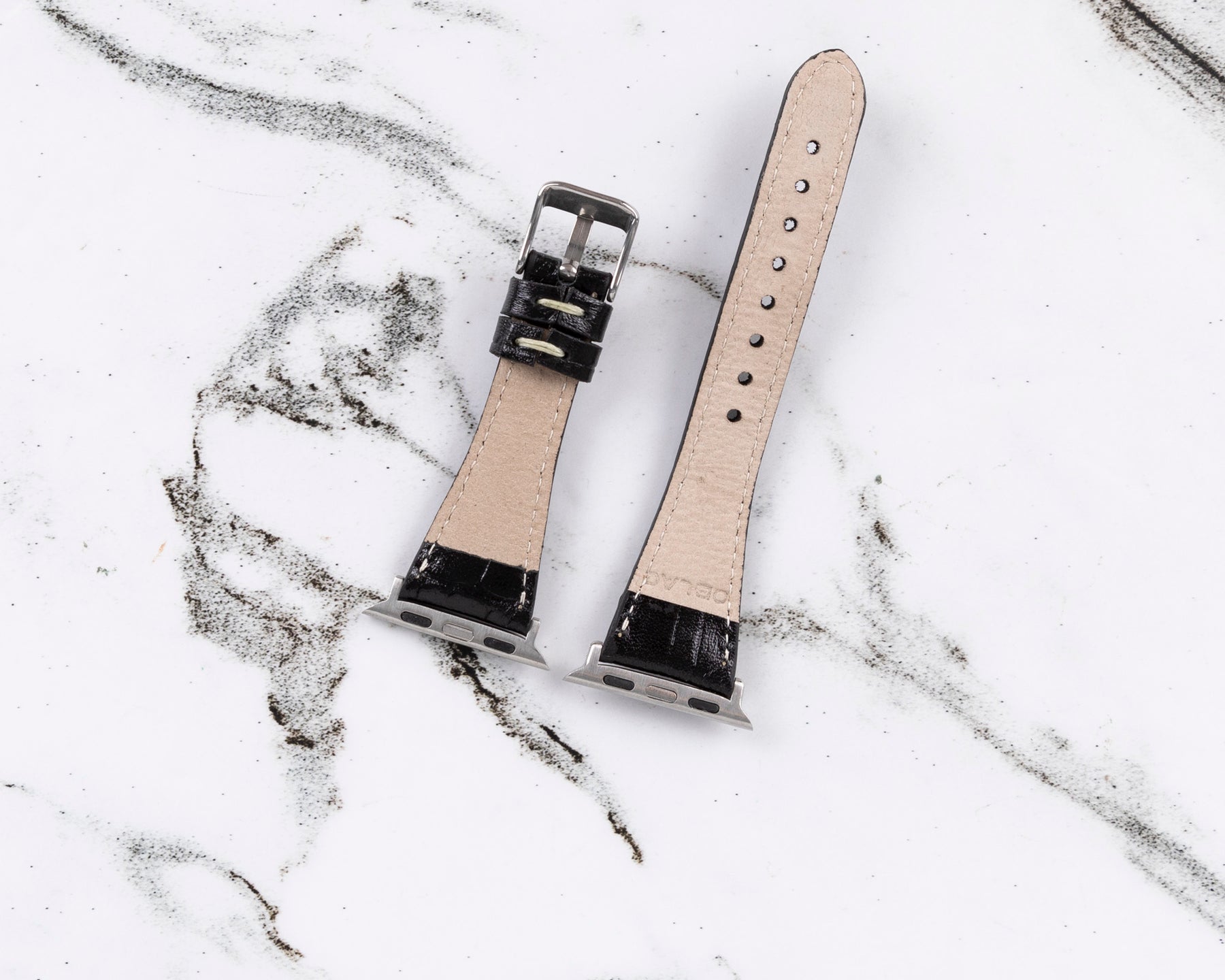 Leather Strap Apple Watch - Slim Design