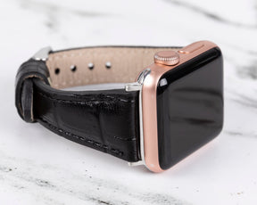 Leather Strap Apple Watch - Slim Design