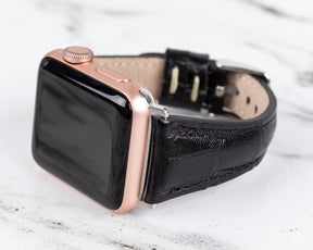 Leather Strap Apple Watch - Slim Design