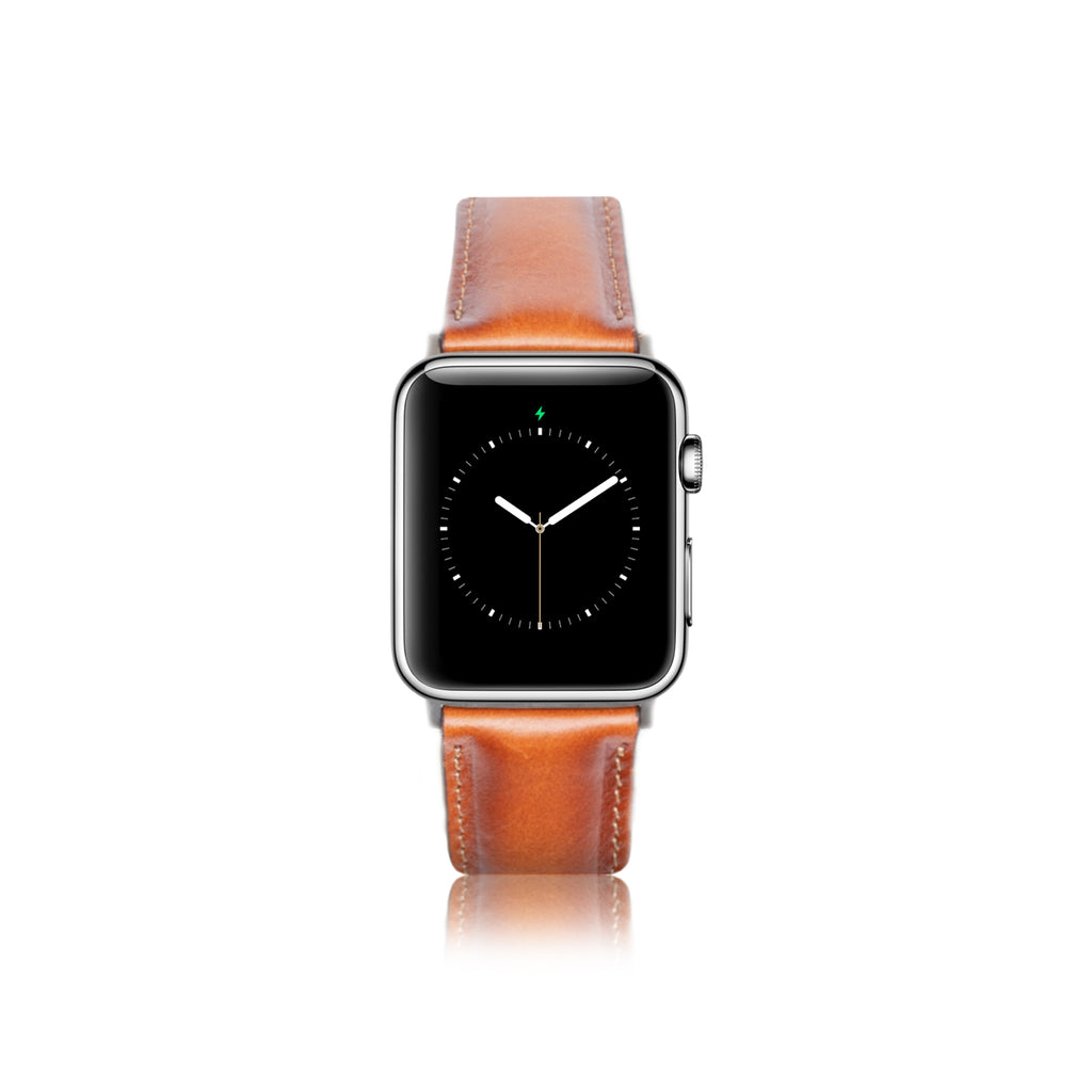 Bracelet cuir brun Hoco pour Apple Watch 42mm Bracelets Apple Watch 42mm -  MacManiack