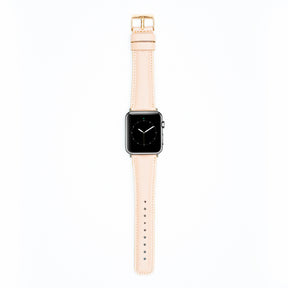 Leren Apple Watch Bandje - Amarant Roze - Oblac