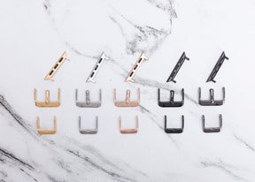 Leren Bandje Apple Watch S - Rosé Gold - Oblac